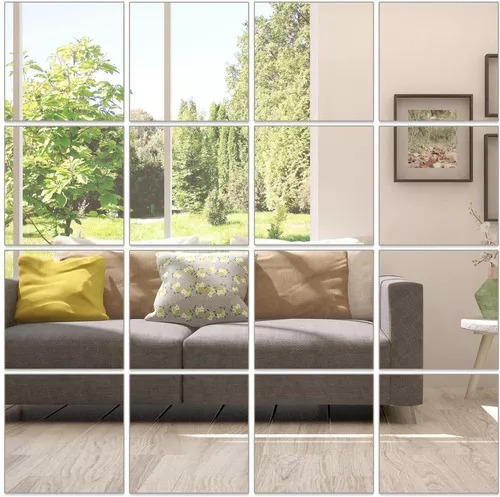 Espejo Adhesivo 4040 Cm X 5 Unid